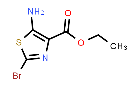 CAS No. 1228281-54-6, Ethyl 5-amino-2-bromothiazole-4-carboxylate