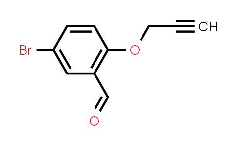 CAS No. 122835-14-7, 5-Bromo-2-(2-propynyloxy)benzaldehyde