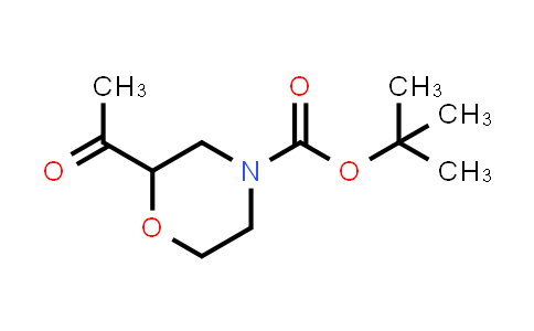 CAS No. 1228600-46-1, tert-Butyl 2-acetylmorpholine-4-carboxylate