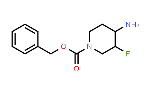 CAS No. 1228631-13-7, Benzyl 4-amino-3-fluoropiperidine-1-carboxylate