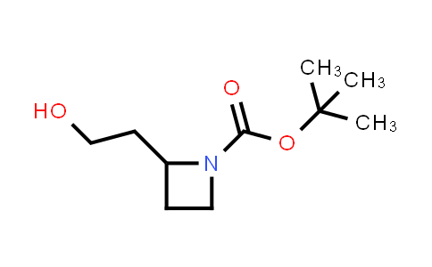 CAS No. 1228646-09-0, tert-Butyl 2-(2-hydroxyethyl)azetidine-1-carboxylate