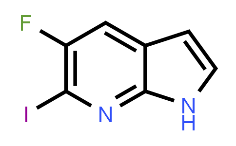 CAS No. 1228665-63-1, 5-Fluoro-6-iodo-1H-pyrrolo[2,3-b]pyridine