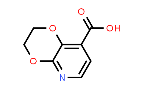 CAS No. 1228665-94-8, 2,3-Dihydro-[1,4]dioxino[2,3-b]pyridine-8-carboxylic acid