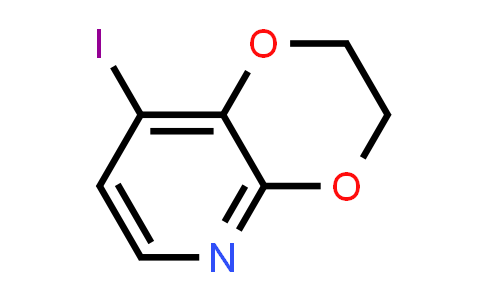 CAS No. 1228666-17-8, 8-Iodo-2,3-dihydro-[1,4]dioxino[2,3-b]pyridine