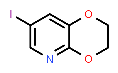 CAS No. 1228666-55-4, 7-Iodo-2,3-dihydro-[1,4]dioxino[2,3-b]pyridine