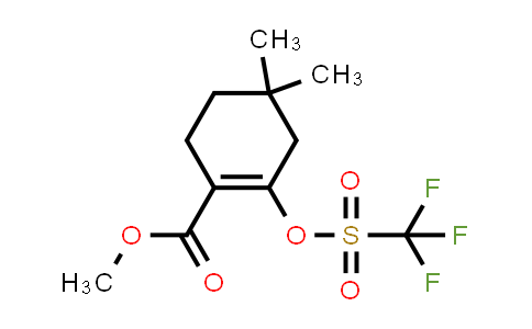 CAS No. 1228780-46-8, Methyl 4,4-dimethyl-2-[(trifluoromethylsulfonyl)oxy]cyclohex-1-ene-1-carboxylate