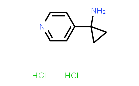 CAS No. 1228880-35-0, 1-(Pyridin-4-yl)cyclopropanamine dihydrochloride