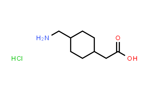 CAS No. 1228880-64-5, 2-(4-(Aminomethyl)cyclohexyl)acetic acid hydrochloride