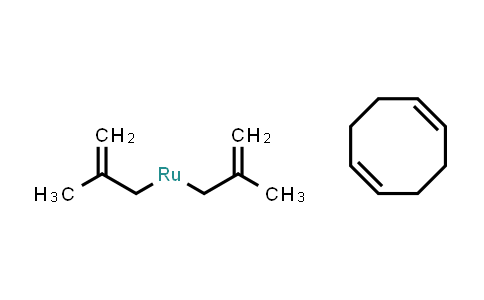 CAS No. 12289-94-0, Bis(2-methylallyl)(1,5-cyclooctadiene)ruthenium(II)