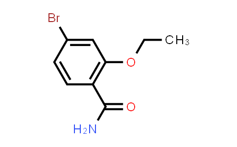 CAS No. 1228957-09-2, 4-Bromo-2-ethoxybenzamide