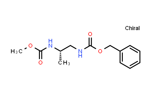 CAS No. 1229025-68-6, Carbamic acid, N-[(2S)-2-[(methoxycarbonyl)amino]propyl]-, phenylmethyl ester