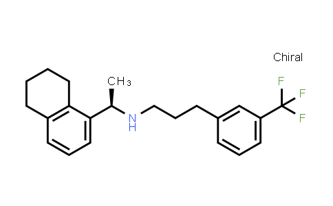CAS No. 1229224-93-4, (R)-N-[1-(5,6,7,8-Tetrahydronaphthalen-1-yl)ethyl]-3-[3-(trifluoromethyl)phenyl]-1-propylamine
