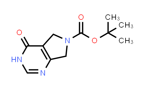 CAS No. 1229455-14-4, tert-Butyl 4-oxo-3H,4H,5H,6H,7H-pyrrolo[3,4-d]pyrimidine-6-carboxylate