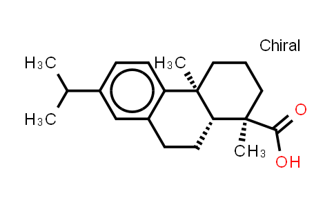 CAS No. 1231-75-0, 5β-Podocarpa-8,11,13-trien-15-oic acid, 13-isopropyl-