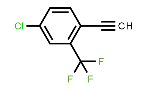 CAS No. 1231244-86-2, 4-Chloro-1-ethynyl-2-(trifluoromethyl)benzene