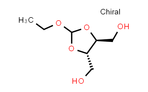 CAS No. 123125-18-8, ((4S,5S)-2-Ethoxy-1,3-dioxolane-4,5-diyl)dimethanol