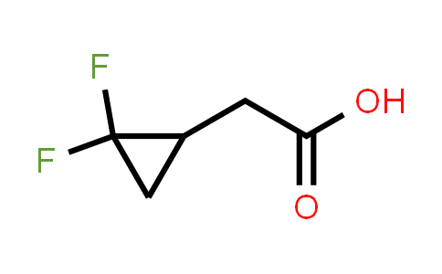 CAS No. 123131-67-9, 2-(2,2-Difluorocyclopropyl)acetic acid