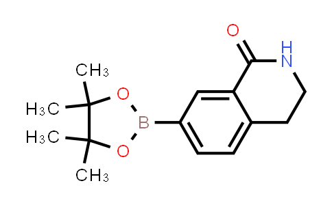 CAS No. 1231892-74-2, 7-(4,4,5,5-Tetramethyl-1,3,2-dioxaborolan-2-yl)-3,4-dihydroisoquinolin-1(2H)-one