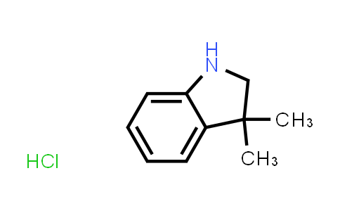 CAS No. 1231953-20-0, 1H-Indole, 2,3-dihydro-3,3-dimethyl-, hydrochloride (1:1)