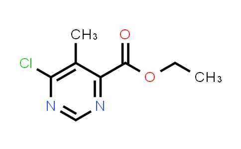 CAS No. 1232059-52-7, Ethyl 6-chloro-5-methylpyrimidine-4-carboxylate
