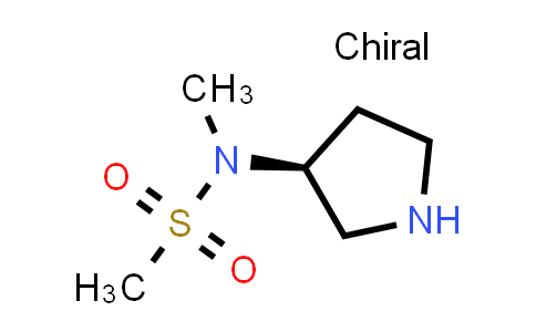 CAS No. 1232061-15-2, N-Methyl-N-[(3S)-pyrrolidin-3-yl]methanesulfonamide