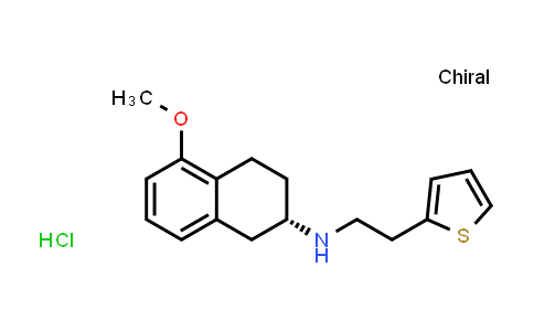 CAS No. 1232344-35-2, (S)-5-methoxy-N-(2-(thiophen-2-yl)ethyl)-1,2,3,4-tetrahydronaphthalen-2-amine hydrochloride