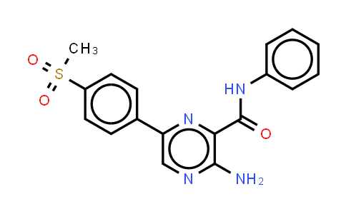 MC513256 | 1232410-49-9 | 3-氨基-6-[4-(甲基磺酰基)苯基]-N-苯基-2-吡嗪甲酰胺