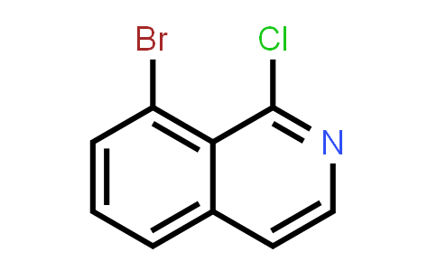 CAS No. 1233025-78-9, 8-Bromo-1-chloroisoquinoline