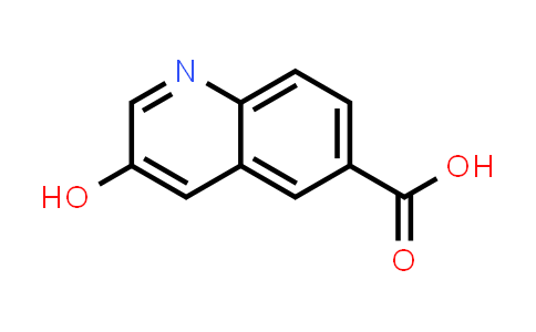 CAS No. 1233244-78-4, 3-Hydroxyquinoline-6-carboxylic acid