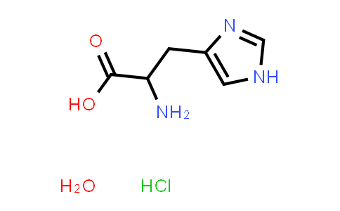 CAS No. 123333-71-1, 2-Amino-3-(1H-imidazol-4-yl)propanoic acid hydrochloride hydrate