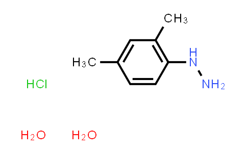 CAS No. 123333-93-7, (2,4-Dimethylphenyl)hydrazine hydrochloride dihydrate