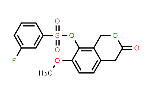 CAS No. 1233354-60-3, 7-Methoxy-3-oxoisochroman-8-yl 3-fluorobenzenesulfonate