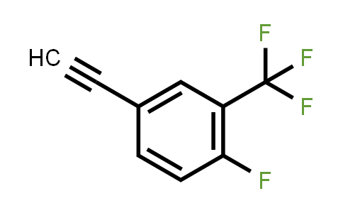 CAS No. 1233501-60-4, 4-Ethynyl-1-fluoro-2-(trifluoromethyl)benzene
