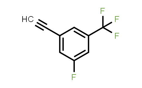 CAS No. 1233501-77-3, 1-Ethynyl-3-fluoro-5-(trifluoromethyl)benzene