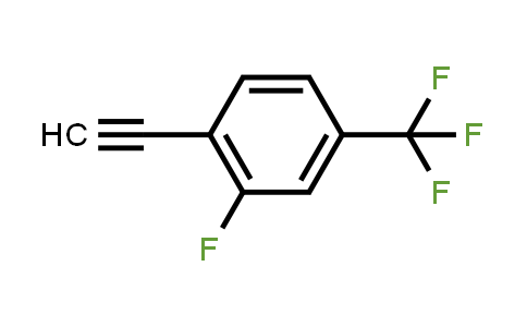 CAS No. 1233506-35-8, 1-Ethynyl-2-fluoro-4-(trifluoromethyl)benzene