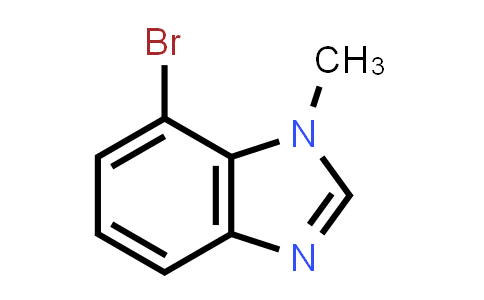 CAS No. 1233542-00-1, 7-Bromo-1-methyl-1H-benzo[d]imidazole