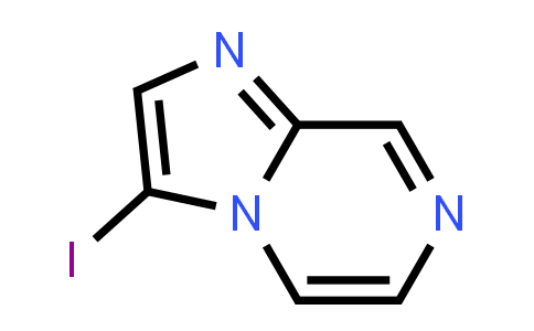 CAS No. 1233689-64-9, 3-Iodoimidazo[1,2-a]pyrazine