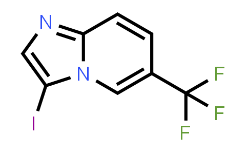 CAS No. 1233690-80-6, 3-Iodo-6-(trifluoromethyl)imidazo[1,2-a]pyridine