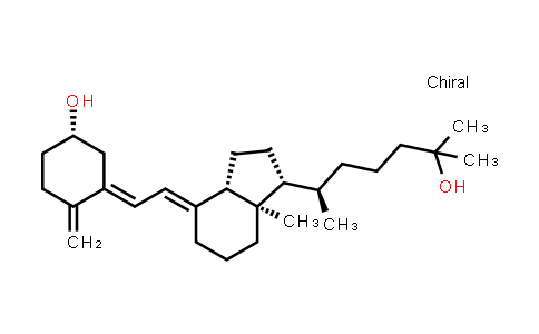 CAS No. 1233749-00-2, (S,E)-3-((E)-2-((1R,3aS,7aR)-1-((R)-6-hydroxy-6-methylheptan-2-yl)-7a-methylhexahydro-1H-inden-4(2H)-ylidene)ethylidene)-4-methylenecyclohexanol