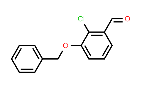 CAS No. 1234323-23-9, 3-(Benzyloxy)-2-chlorobenzaldehyde