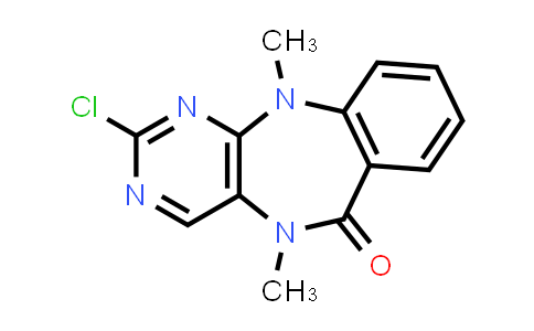 CAS No. 1234479-75-4, 2-Chloro-5,11-dimethyl-5H-benzo[e]pyrimido[5,4-b][1,4]diazepin-6(11H)-one