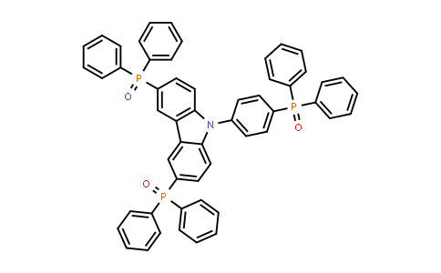 CAS No. 1234510-15-6, 3,6-Bis(diphenylphosphoryl)-9-[4-(diphenylphosphoryl)phenyl]carbazole