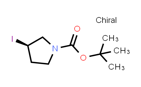 CAS No. 1234576-86-3, (R)-tert-Butyl 3-iodopyrrolidine-1-carboxylate