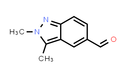 CAS No. 1234615-83-8, 2,3-Dimethyl-2H-indazole-5-carbaldehyde
