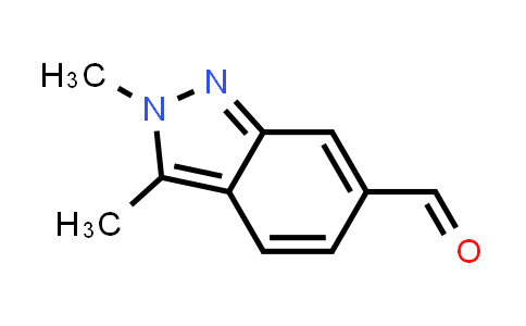CAS No. 1234615-85-0, 2,3-Dimethyl-2H-indazole-6-carbaldehyde
