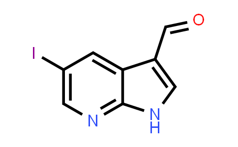 CAS No. 1234615-88-3, 5-Iodo-1H-pyrrolo[2,3-b]pyridine-3-carbaldehyde