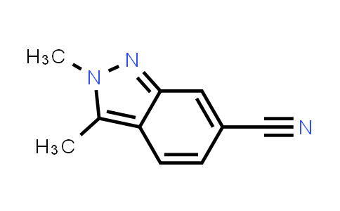 CAS No. 1234615-89-4, 2,3-Dimethyl-2H-indazole-6-carbonitrile