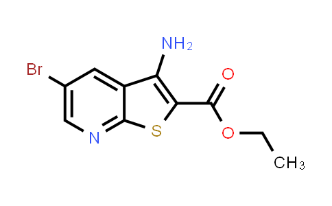 CAS No. 1234616-31-9, Ethyl 3-amino-5-bromothieno[2,3-b]pyridine-2-carboxylate