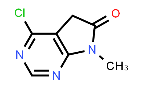 CAS No. 1234616-35-3, 4-Chloro-7-methyl-5H,6H,7H-pyrrolo[2,3-d]pyrimidin-6-one