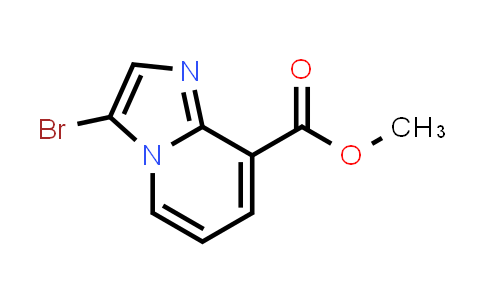 CAS No. 1234616-47-7, Methyl 3-bromoimidazo[1,2-a]pyridine-8-carboxylate